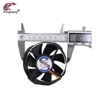 Ronde Fan 80Mm Dc 5V 12V 24V 80*80*25Mm Axiale Koelventilator cirkel 8025 Koelventilator 80Mm