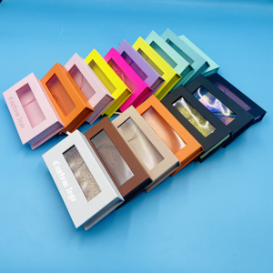 Private Label Magnetic Eyelash <b>Box</b> Custom Paper Lash Packaging for Strip Lashes - Product Image 6