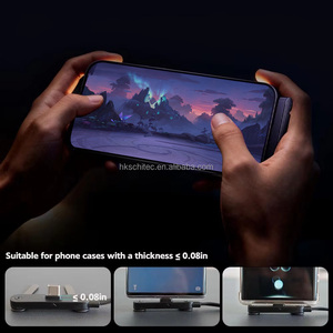 Cable USB C Schitec de nuevo diseño, aleación de zinc, 60W, 1m, con soporte ajustable para teléfono, cable de carga para teléfono móvil. - Product Image 4