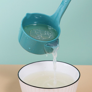 Cuillère séparatrice d'huile de style japonais, passoire en plastique pour la cuisine et le drainage - Product Image 3