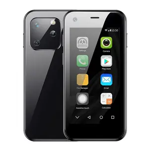 Zarif minik 2.5 inç Android cep telefonu kamera çift SIM1000mAh 3G Mini akıllı cep telefonu