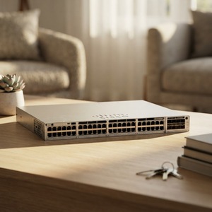 C9300-48P-E New Original 9300 Series 48 Ports Gigabit Poe <b>Ethernet</b> <b>Switch</b> C9300-48P-E - Product Image 1