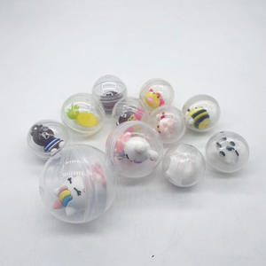 Vendita calda fai da te penna con perline multistile unicorno personalizzato in PVC 3D cartoni animati ciondoli focali penna Topper giocattolo Capsule di plastica artigianato - Product Image 6