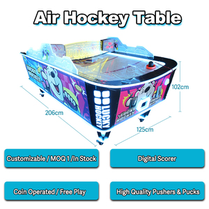 Machine d'<span class=keywords><strong>hockey</strong></span> d'air d'arcade à pièces pour enfants <span class=keywords><strong>Mini</strong></span> <span class=keywords><strong>table</strong></span> d'<span class=keywords><strong>hockey</strong></span> d'air à pièces - Product Image 4