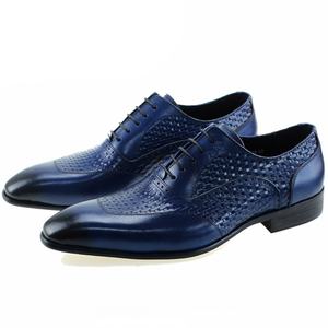 Zapatos de Vestir Casuales Formales Hechos a Mano con Cuero Vacuno, Zapatos Clásicos de Verano para Hombre de Cuero Genuino con Suela de Goma - Product Image 6