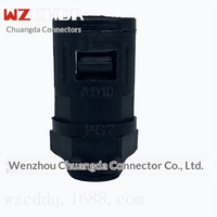 Connecteur de tuyau à raccord rapide en nylon WZCD-AD10 AD10 pour eau et gaz, tube ondulé, directement de l'usine