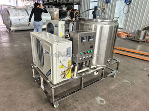 Máquina Pasteurizadora de <span class=keywords><strong>Leche</strong></span> para Producción de Yogur, Enfriamiento y Pasteurización de Helados y Jugos a Pequeña Escala de 50L 100L 150L 200L 300L 500L - Product Image 4