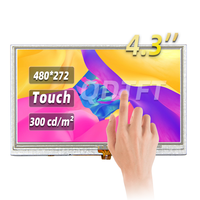 4,3 Zoll TFT LCD Display 480*272 RGB-Schnittstelle LCD Touchscreen-Panel