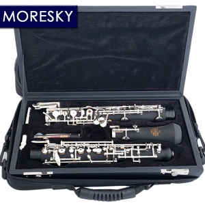 Oboe professionnel MORESKY en Do, style entièrement automatique, clés plaquées argent S12 - Product Image 1