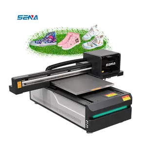 High Speed Large Flat UV Printer UV 6090 Printing Size Industrial With 3D Relief Phone Case Acrylic Metal Cup Card Printer