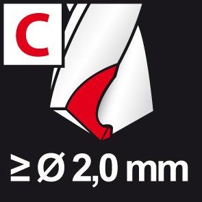 RUKO Twist <b>drill</b> DIN DIN 338 Type Stainless steel nominal dm 8.5 mm HSSE-Co 8 cylinder shank 5xdmright-<b>hand</b> cut. spiral length 7 - Product Image 3