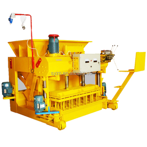 SHIYUE QMY6-25 Easy Operate Mobile Laying Block Maker Machine Concrete Hollow Solid Brick Making Machinery Energy Saving Custom - Product Image 2