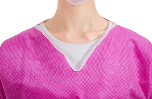 통기성 부드러운 컬러 SMS 일회용 병원 스크럽 세트 공장 도매 간호사 옷을 문질러 - Product Image 6