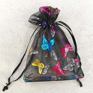Sacs en <span class=keywords><strong>organza</strong></span> personnalisés de haute qualité, résistants à l'humidité, délicats, lisses, flexibles et légers pour bijoux, pochette alimentaire - Product Image 1