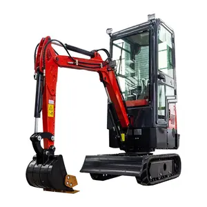 Harga terbaik digunakan termurah taman penggali lubang Dig mesin Backhoe 1.8Ton kompak Backhoe Excavator untuk dijual