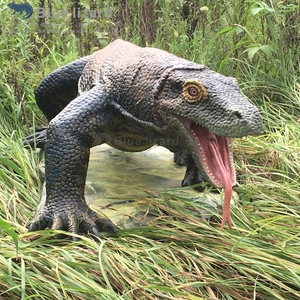 Modèle de lézard géant animatronique grandeur nature réaliste pour parcs d'attractions à vendre - Product Image 1