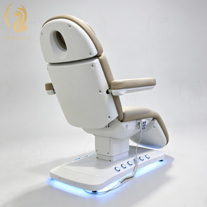 Chuque Moderne <span class=keywords><strong>Table</strong></span> de Massage Électrique <span class=keywords><strong>Portable</strong></span> pour Soins du Visage et Cils, Fauteuil Esthétique Inclinable pour Salon de Beauté - Product Image 5