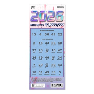 Tarjeta de Lotería de 1 Millón de Pesos para Año Nuevo, Diseño Personalizado en Línea, Impresión Digital Gratuita - Product Image 3