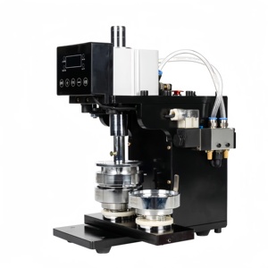Nouveau bouton automatique pneumatique amélioré de fabricant d'insigne de Pin faisant la machine - Product Image 5