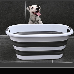 Whole Sale Foldable Basin Bathroom Storage Container 26L/40L Collapsible Wash Basin & <b>Pet</b> <b>Bath</b> for Bathroom <b>Cleaning</b> - Product Image 6