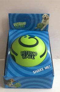 Vui vẻ và bền cắn kháng cao su chó và mèo Bóng đồ chơi âm thanh vật nuôi vocalization chán nản cứu trợ Câu Đố Vui nhộn phong cách - Product Image 2