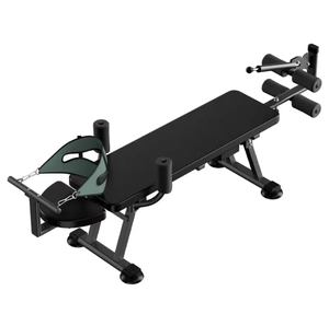 Panca Elettrica per Stretching con Supporto Lombare <span class=keywords><strong>Ortopedico</strong></span>, Struttura in Acciaio Inossidabile per Trazione - Product Image 3
