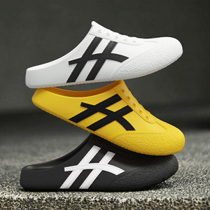 Sandalias Retro de Punta Cerrada para Hombre Morning Glory, Suela de EVA, Tacón Plano, Zapatos Cómodos de Verano - Product Image 4