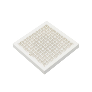 Grilles <span class=keywords><strong>de</strong></span> <span class=keywords><strong>ventilation</strong></span> carrées en plastique pour climatisation intelligente au design moderne, étanches en <span class=keywords><strong>PVC</strong></span> - Product Image 3