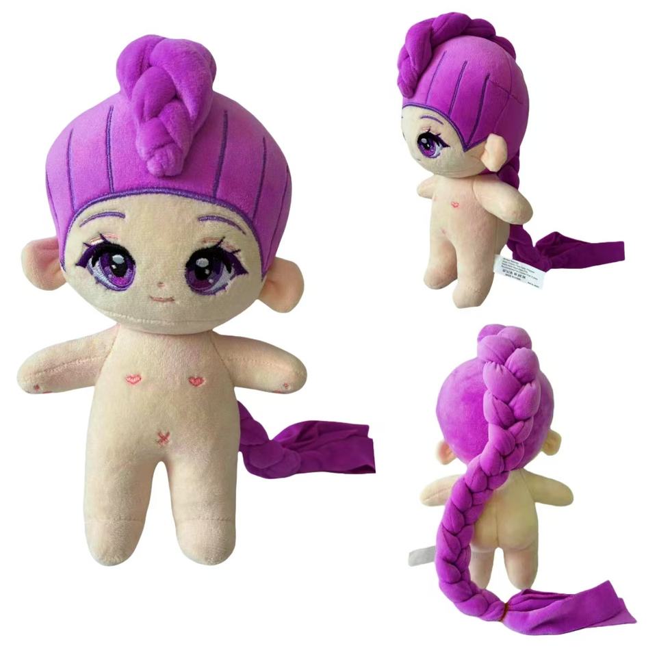 Peluche De Kpop Demon Hunters Plushie Kpop Rumi Doll Poster