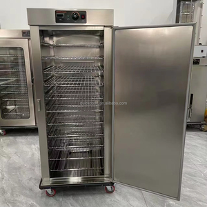 Venta caliente comercial banquete eléctrico carro móvil 11 bandejas calentador de alimentos carro vertical calentado gabinete de sujeción con rueda - Product Image 1