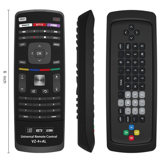 VZ-4+AL Replacement Universal Compatible Remote Control  With Keyboard