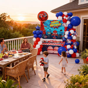 Set di Palloncini in Gomma per Primo Compleanno, Accessori per Foto, Decorazioni da Parete, Articoli per Feste a Tema - Product Image 2