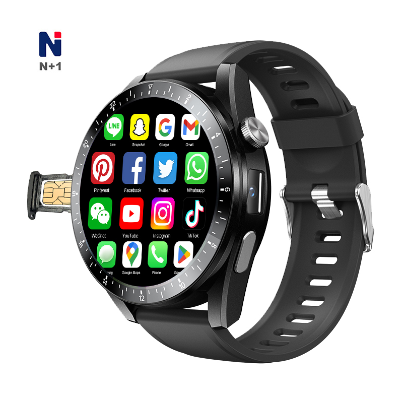 2023 Android Telefoongesprek Smartwatch Fabrikant Mannen Gps 4G Smart Watch Met Sim-Kaartsleuf