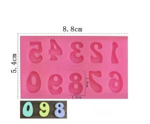 DIY Number & Arabic Alphabet Silicone Baking <b>Molds</b>, Reusable Silicone <b>Molds</b> for Chocolate, <b>Cake</b>, Candy & Fondant - Product Image 2