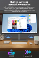 Desktop All-in-One PC 27-Zoll IPS-Monitor Intel I3/i5/i7 Full HD DDR4 16GB RAM SSD 512GB Kamera Geschäftsnutzung 2 Jahre Garantie