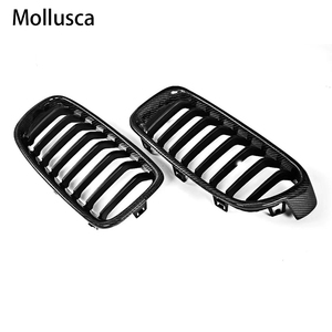 Pour Série 3 F30 Style CS Grille avant en fibre de carbone 2013-2019 - Product Image 4