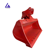 Godet hydraulique inclinable personnalisé pour excavatrice, largeur 1000 mm - 1500 mm, angle d'inclinaison 45 degrés, 5-10 tonnes