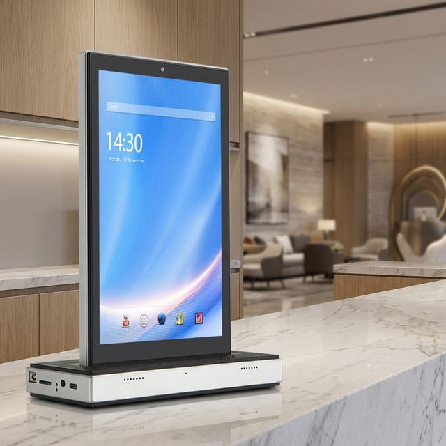 10.1 Inch Double Touch Screen OEM Android 13 Tablet Advertising Screen Kiosk Ordering System Digital Signage for Stores