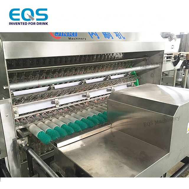 automatic glass bottle washing machine