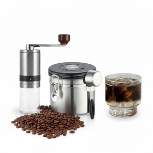 Set de Preparación de Café al por Mayor con Marca Privada, 5 en 1, Molinillo Manual de Acero Inoxidable, Set de Goteo Profesional con Personalización de Marca - Product Image 5