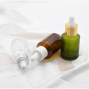 10ml ml 60 30ml 100ml garrafas de vidro conta-gotas ombro Oblíquo preto claro 15 ml marrom fosco garrafa de óleo essencial de âmbar verde - Product Image 5