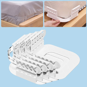 Wholesale Bed Sheet Holder Fitted Fasteners with Lock Strap Holders for Corners-Fits Mattress Large Size Clips <b>Bedding</b> - Product Image 5