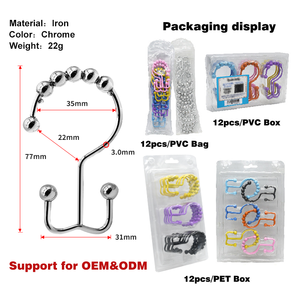 Foshan Fabbrica di Vendita Diretta del Bicromato di Potassio Doppio <span class=keywords><strong>Rullo</strong></span> Gancio <span class=keywords><strong>Per</strong></span> La Tenda - Product Image 3