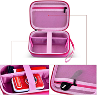 Sac de rangement portable personnalisé en EVA, fermeture à glissière, noir, étanche, étui à outils en EVA