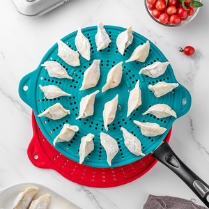 Factory Direct Sales Kitchen Tools Multifunctional Splatter <b>Screen</b> Guard Silicone Splatter <b>Screen</b> - Product Image 6