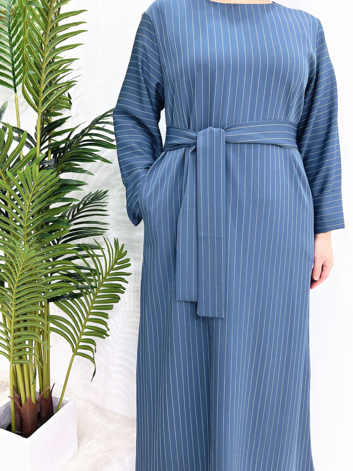 mini dress hijab Dress Over Pants Summer Styling: Hijabi Mini Dress Look