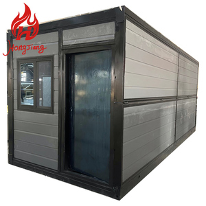 Nhà Máy Cung Cấp Trực Tiếp Modular Gấp Nhà 20ft Văn Phòng Dễ Dàng Lắp Ráp Gấp Xây Dựng Container Nhà Tạm Thời Văn Phòng - Product Image 6