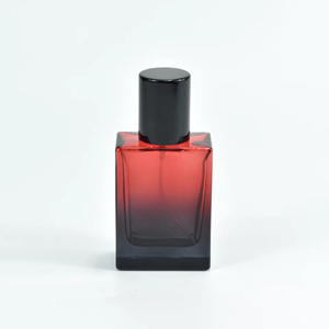 Botellas de Vidrio Vacías Cuadradas de 30 ml, Envases de Perfume al por Mayor, Color Degradado, con Pulverizador y Tapa Negra para Reenvasado de Fragancias - Product Image 5