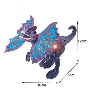 Modelo de Dinosaurio Jinying con Efectos de Sonido y Luz, Figura de Animal Altamente Simulada, Juguete Educativo para Niños, Decoración de Escritorio, Regalo - Product Image 5