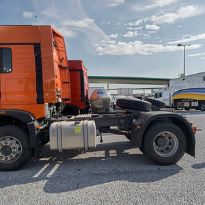 Truk Traktor Diesel Sinotruck Howo TX 400hp 6x4 Euro 2 Produk Cina Baru Suspensi Udara Setir Kiri - Product Image 2